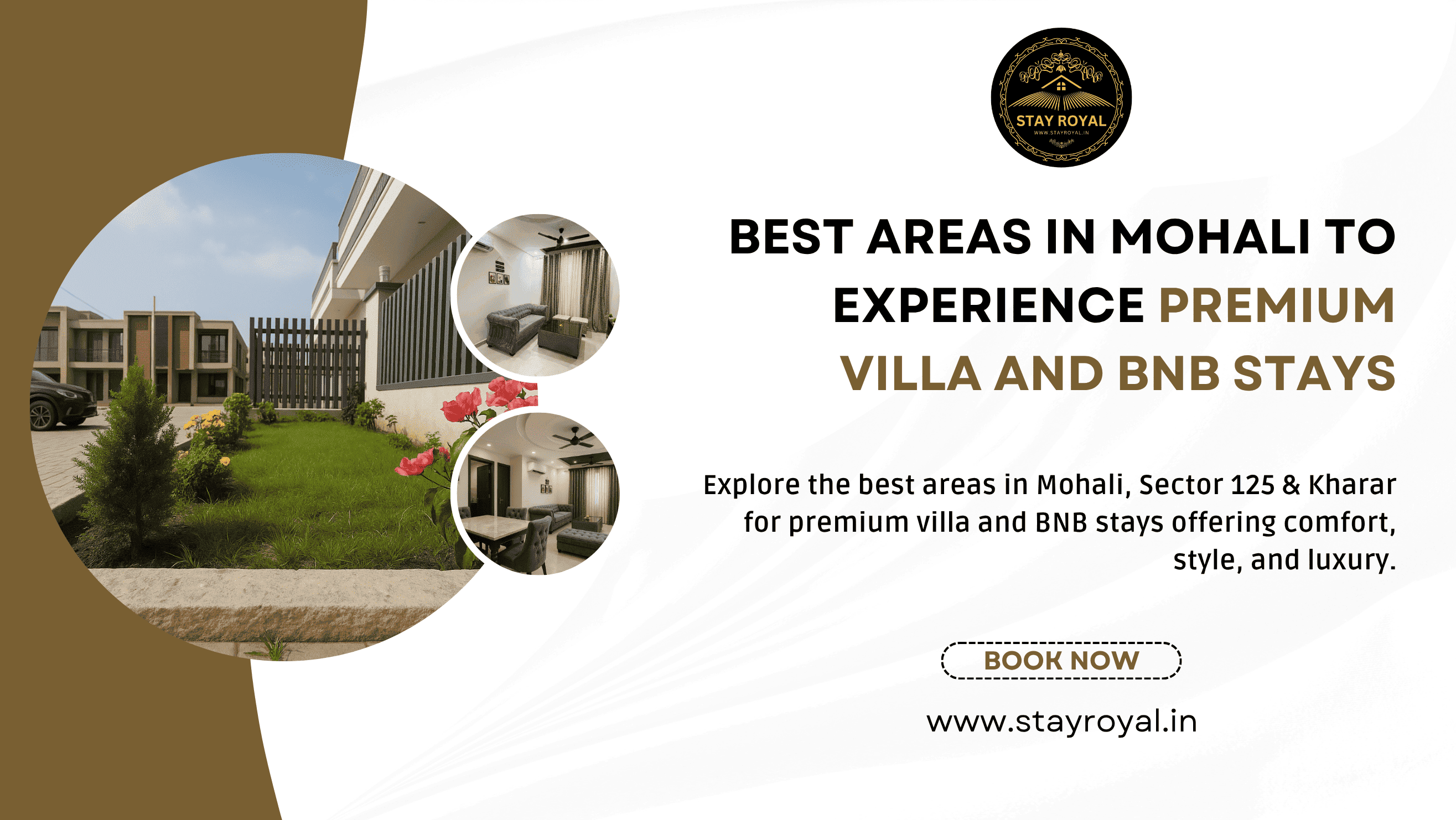 Best Areas in Mohali to Experience Premium Villa and BNB Stays